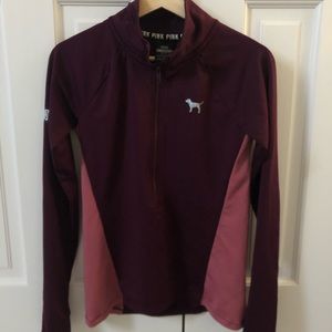 VS Pink quarter zip